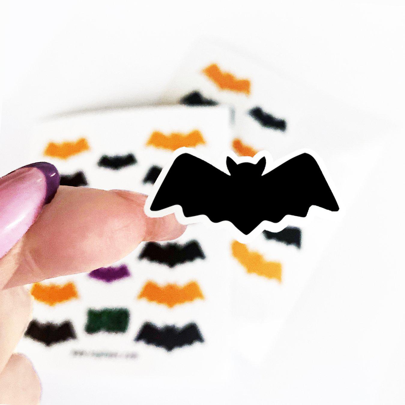 Halloween Spooky Bat Sticker Sheet-Sticker-ESPI LANE