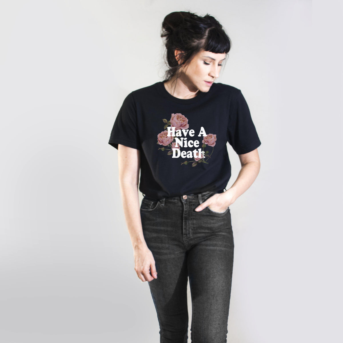 Have a Nice Death Shirt-Graphic T-Shirts-ESPI LANE