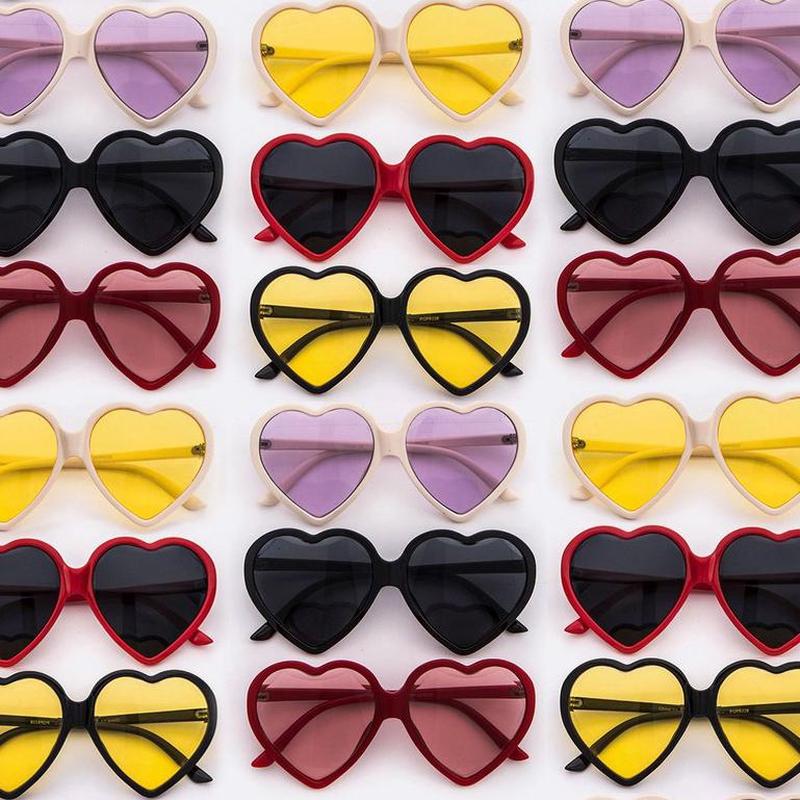Heart Classic Lolita Sunglasses-Sunsglasses-ESPI LANE