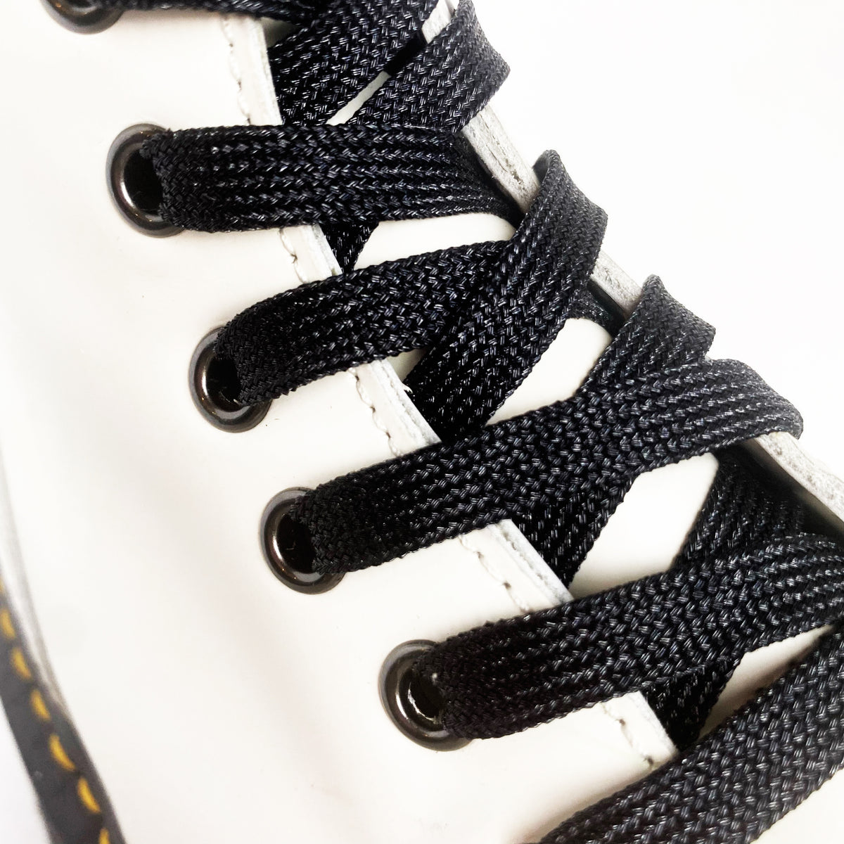 Black Derby Spark Roller Skate Laces