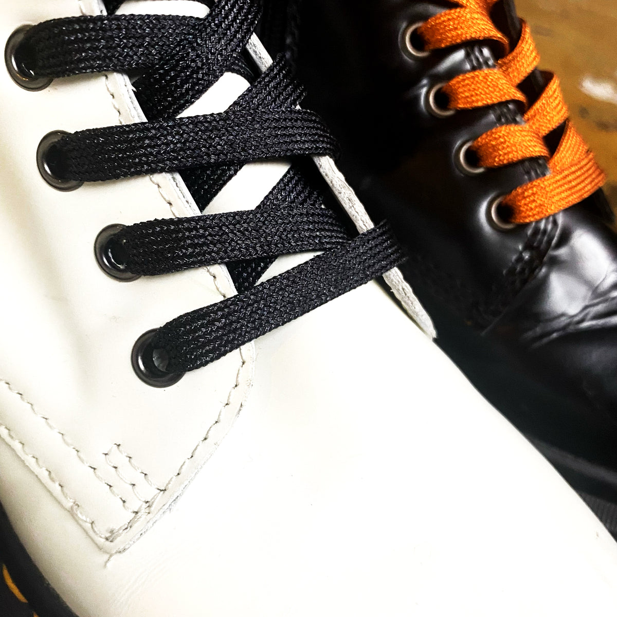 Black Derby Spark Roller Skate Laces