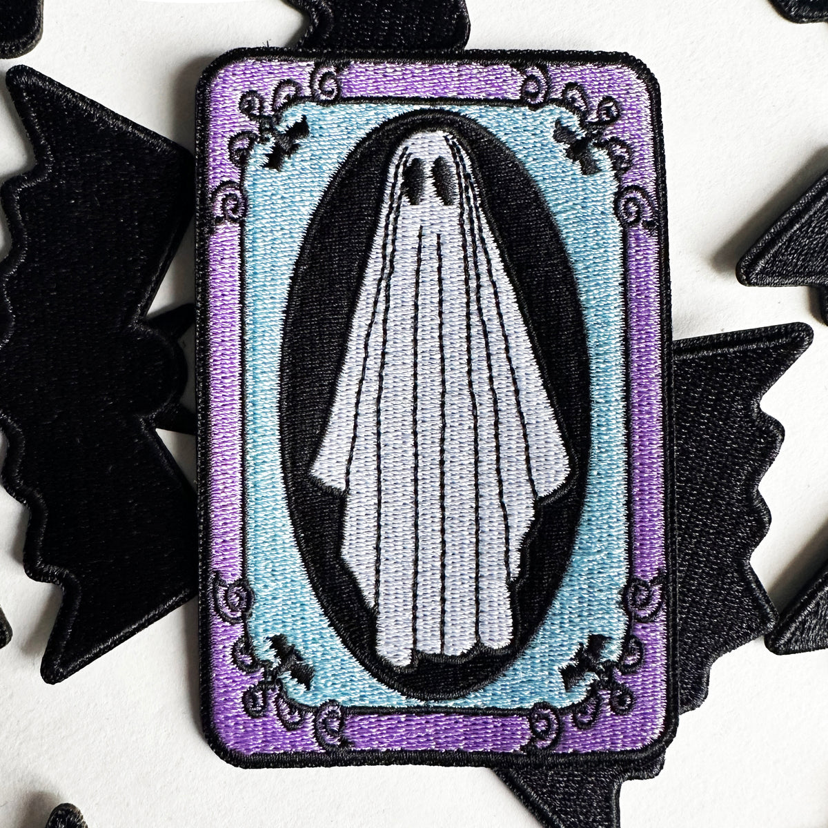 Ghost wearing Sheets Iron On Patch