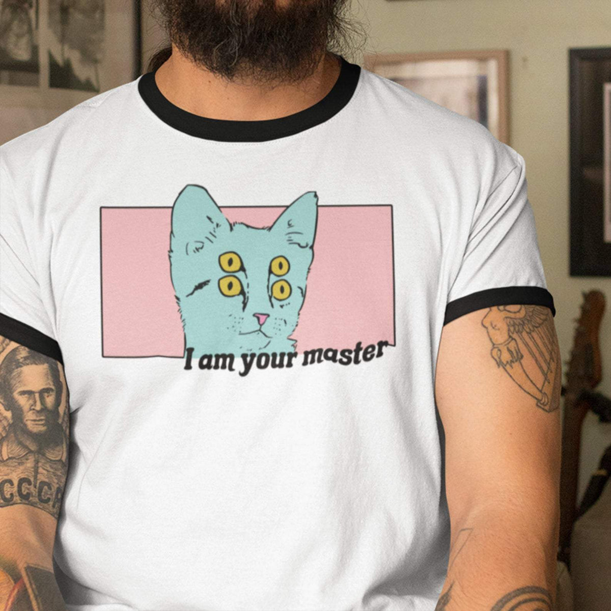I&#39;m Your Master Cat Shirt-Graphic Shirt-ESPI LANE