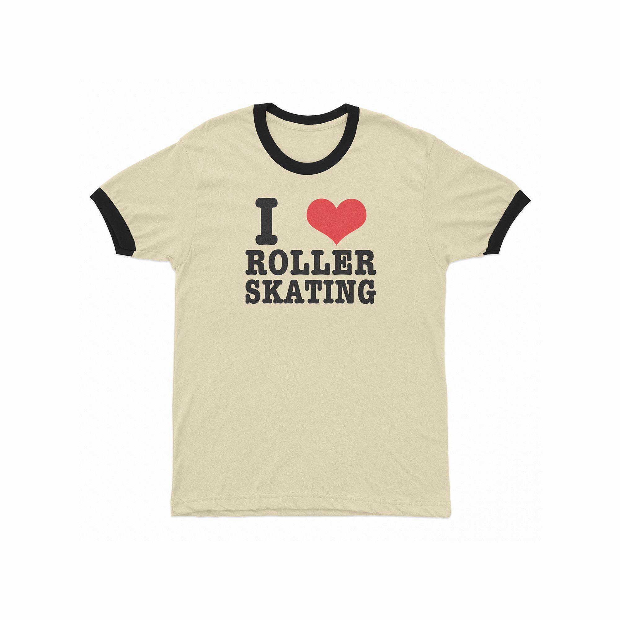 Love Roller Skating Graphic T-Shirt-Graphic T-Shirts-ESPI LANE