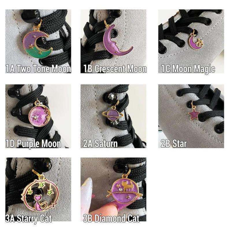 Magic Moon Purple Charm-Lace Charms-ESPI LANE