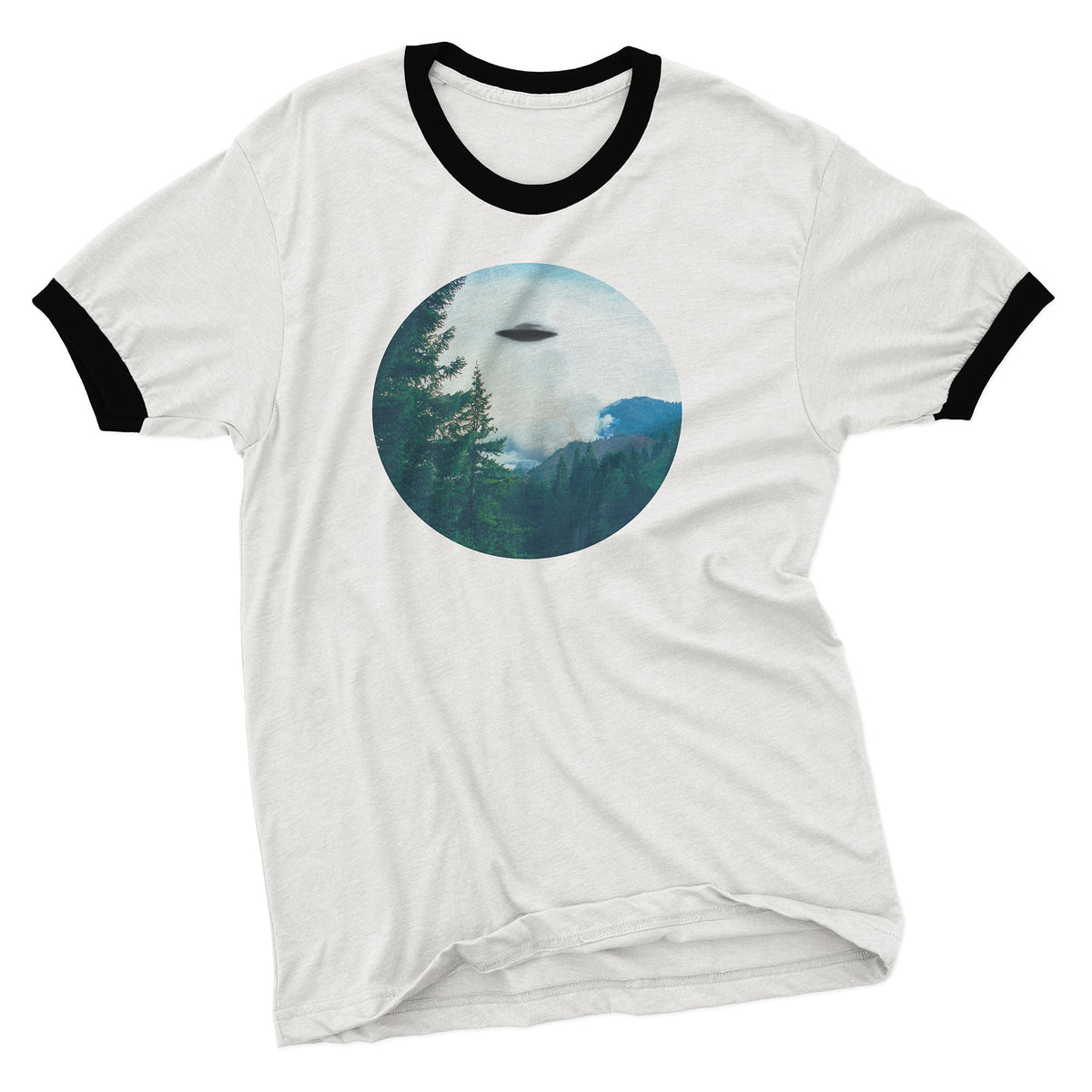 Mountain Sighting UFO Shinjiru Shirt-Graphic Shirt-ESPI LANE