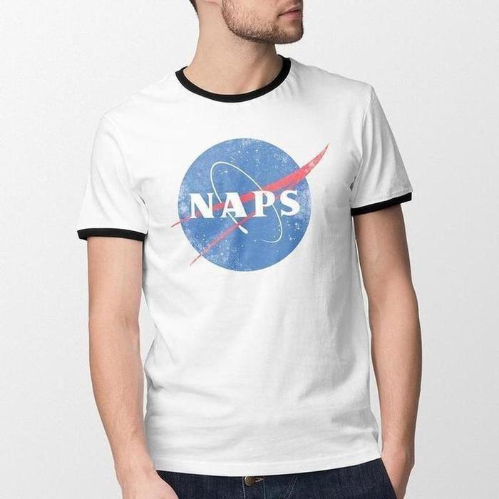 Naps Logo Graphic Tee-Graphic T-Shirts-ESPI LANE
