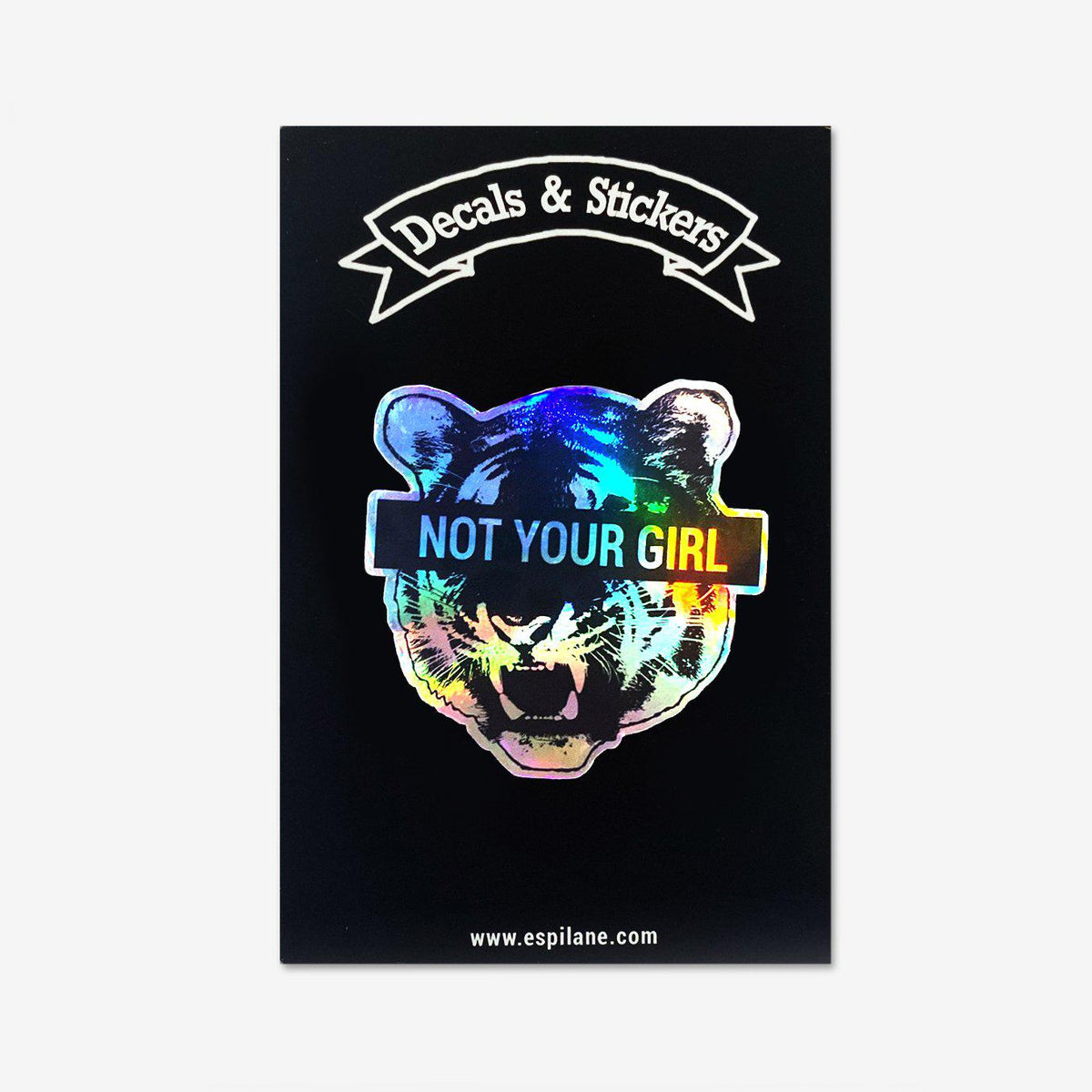 Not Your Girl Decal Sticker-Sticker-ESPI LANE