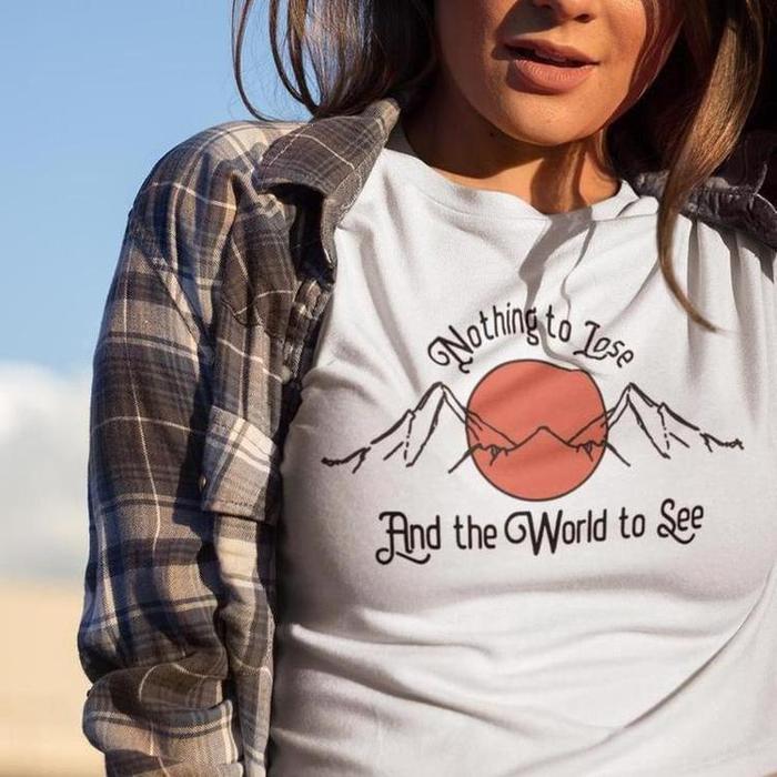 Nothing to Lose Outdoors Graphic Shirt-Graphic T-Shirts-ESPI LANE