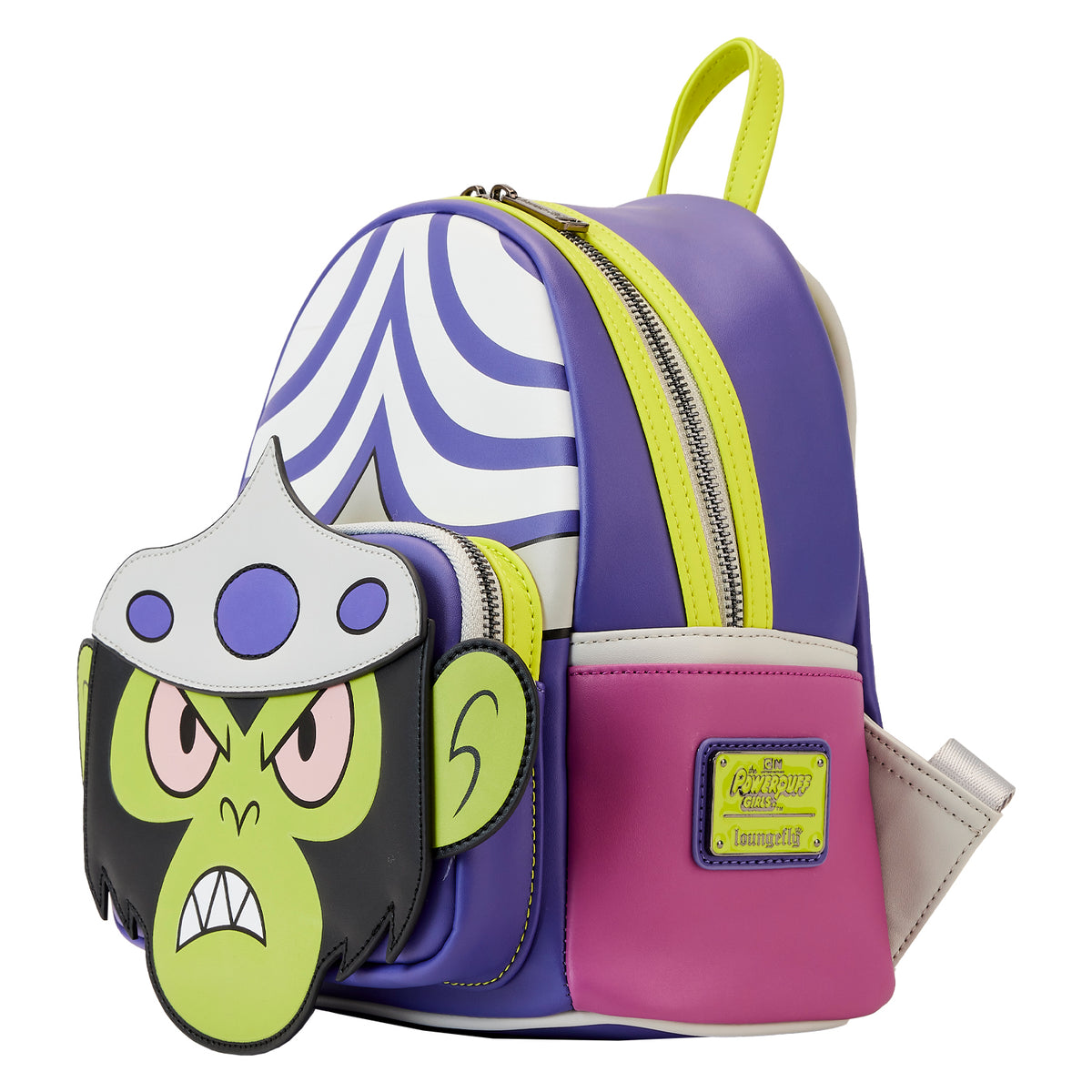 Powerpuff Girls  Mojo Jojo Glow Cosplay Loungefly Mini Backpack