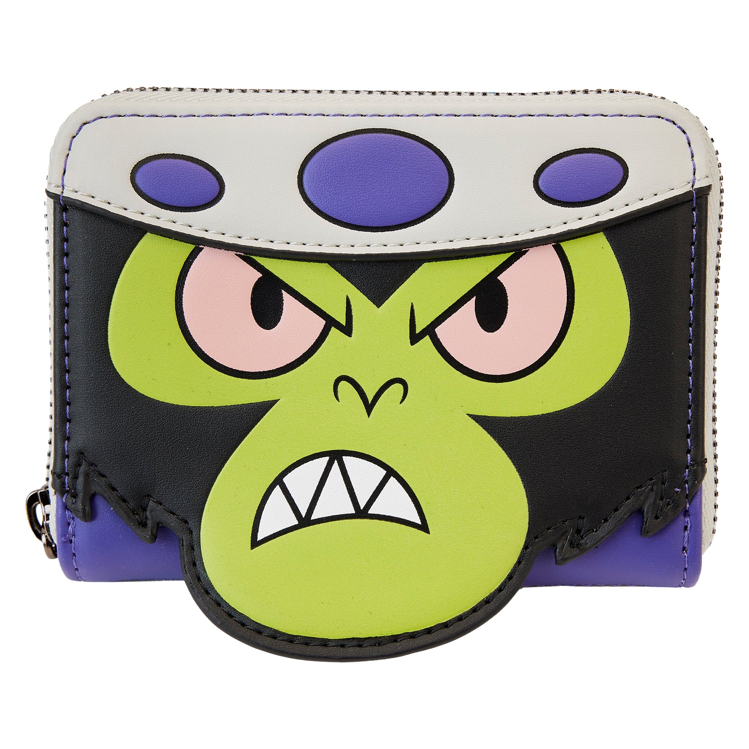 Powerpuff Girls Mojo Jojo Glow Cosplay Zip Around Wallet - ESPI LANE