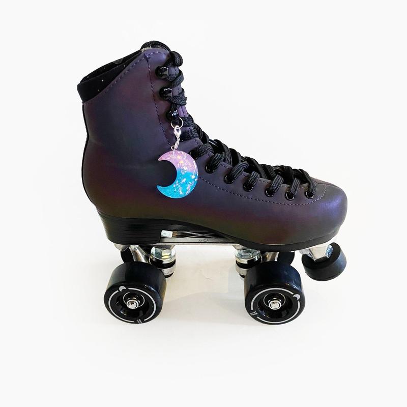 Pair of Moon Skate & Shoe Lace Charms-Lace Charms-ESPI LANE
