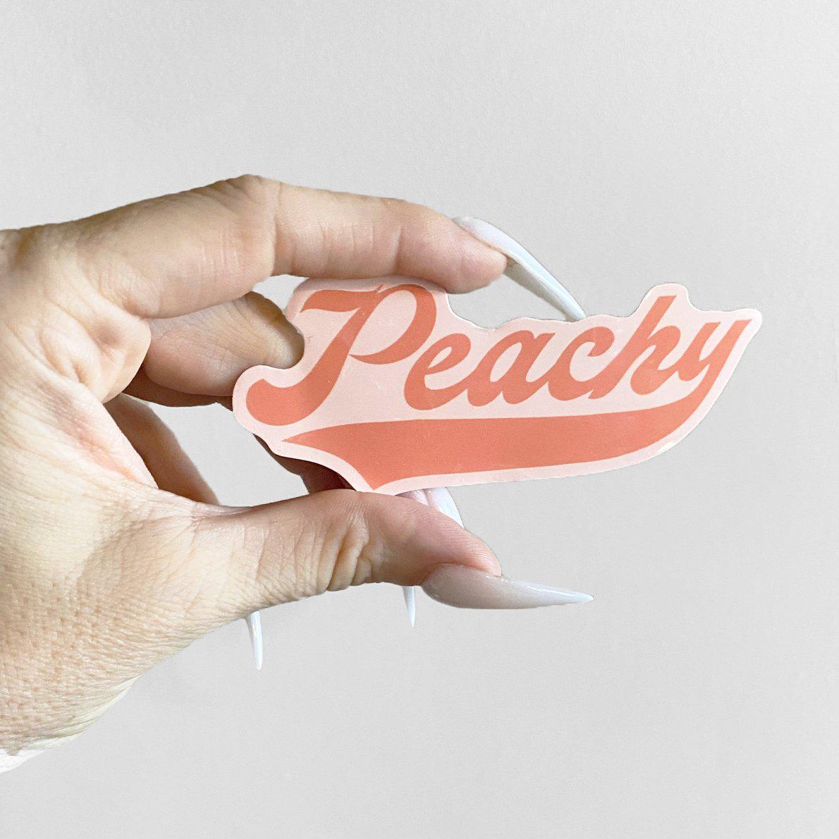 Peachy Decal Vinyl Sticker-Sticker-ESPI LANE