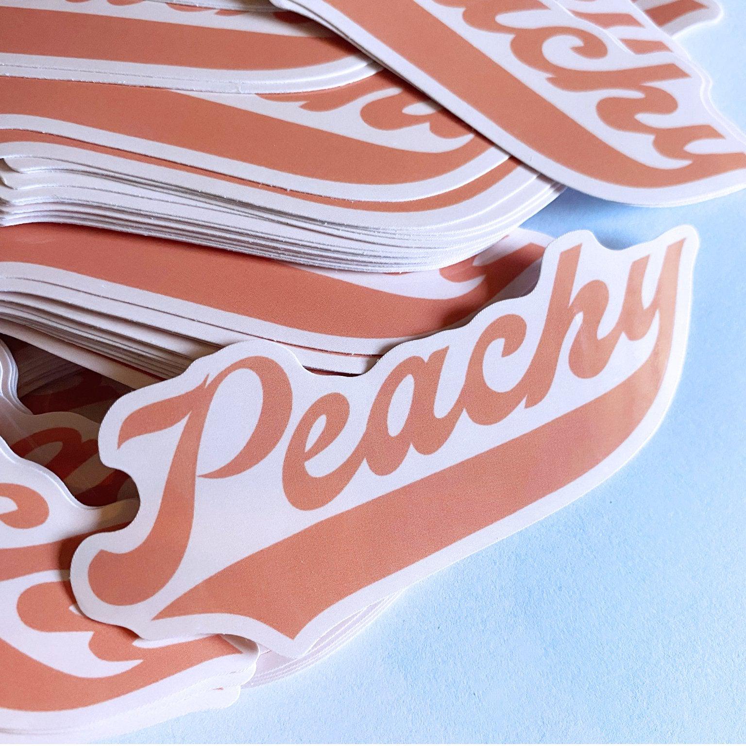 Peachy Decal Vinyl Sticker-Sticker-ESPI LANE