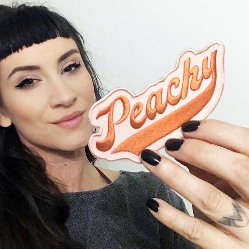 Peachy Iron On Patch-Patch-ESPI LANE