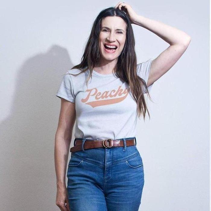 Peachy Vintage Graphic Tee-Graphic T-Shirts-ESPI LANE