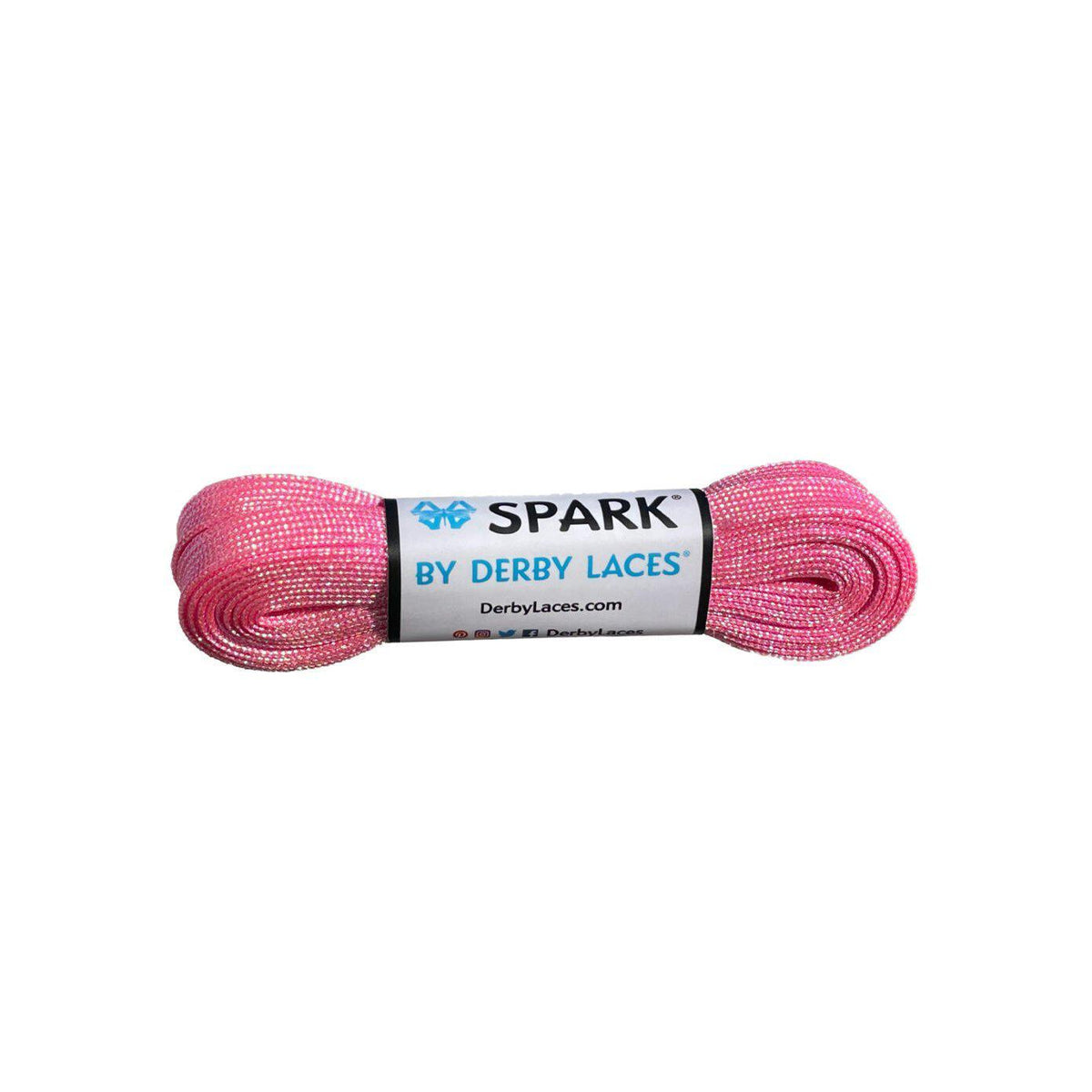 Pink Cotton Candy Derby Spark Roller Skate Laces-Laces-ESPI LANE