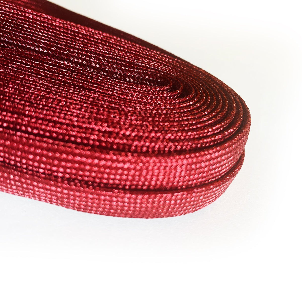 Red Metallic Derby Spark Roller Skate Laces-Laces-ESPI LANE