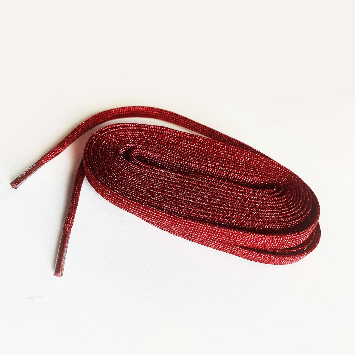 Red Metallic Derby Spark Roller Skate Laces-Laces-ESPI LANE