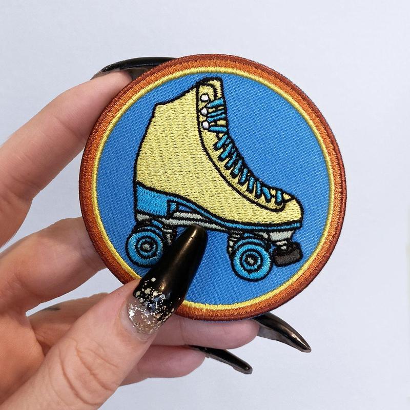 Retro Vibe Roller Skate Patch-Patch-ESPI LANE