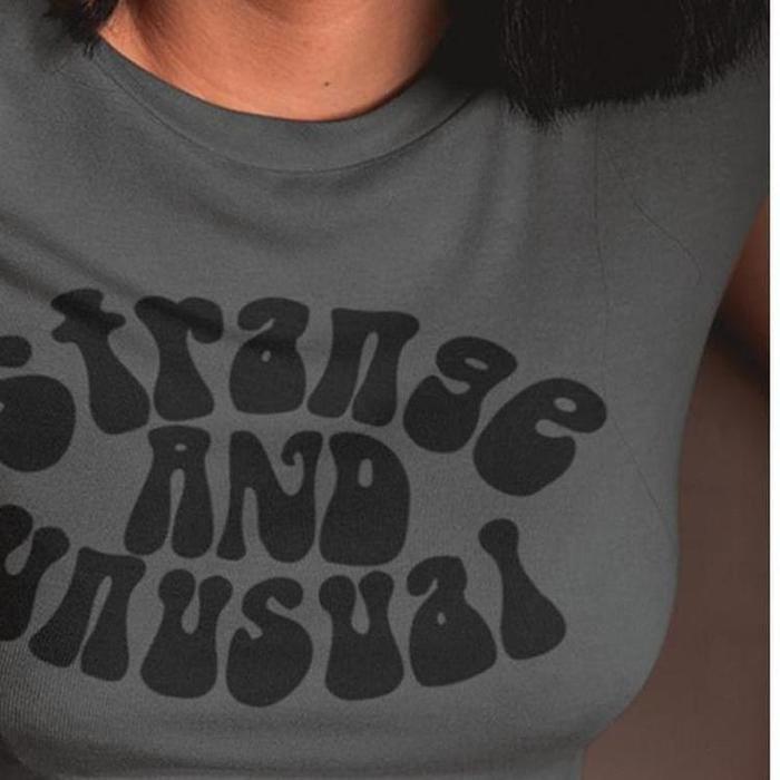 Strange and Unusual Vintage Style TShirt-Graphic T-Shirts-ESPI LANE