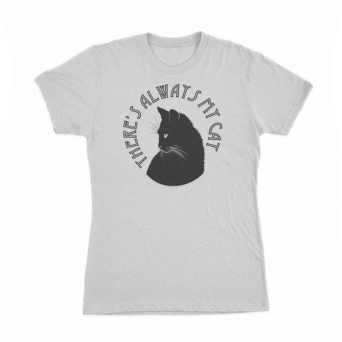 There&#39;s Always My Cat Graphic T-Shirt-Graphic T-Shirt-ESPI LANE