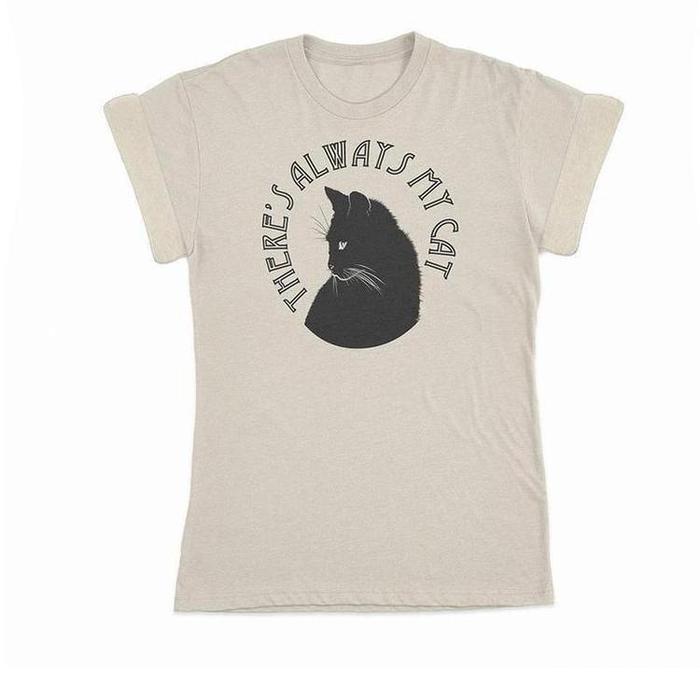 There&#39;s Always My Cat Graphic T-Shirt-Graphic T-Shirt-ESPI LANE