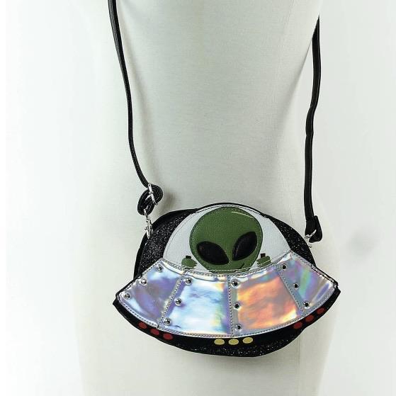 UFO Alien Spaceship Crossbody Bag-Bag-ESPI LANE