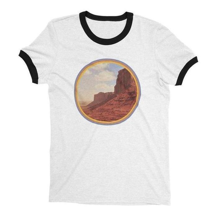 Vintage Desert Graphic Tee-Graphic T-Shirt-ESPI LANE