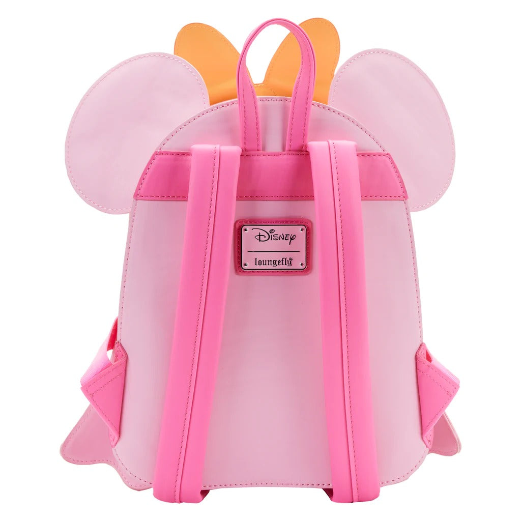 Loungefly Pastel Ghost Minnie Mouse Glow-in-the-Dark Mini Backpack