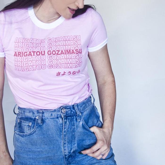Arigatou Gozaimasu Thank You Shirt-ESPI LANE
