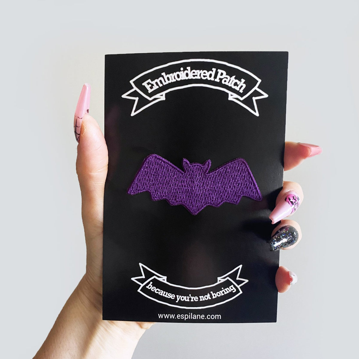 Bat Iron-On Patch-ESPI LANE
