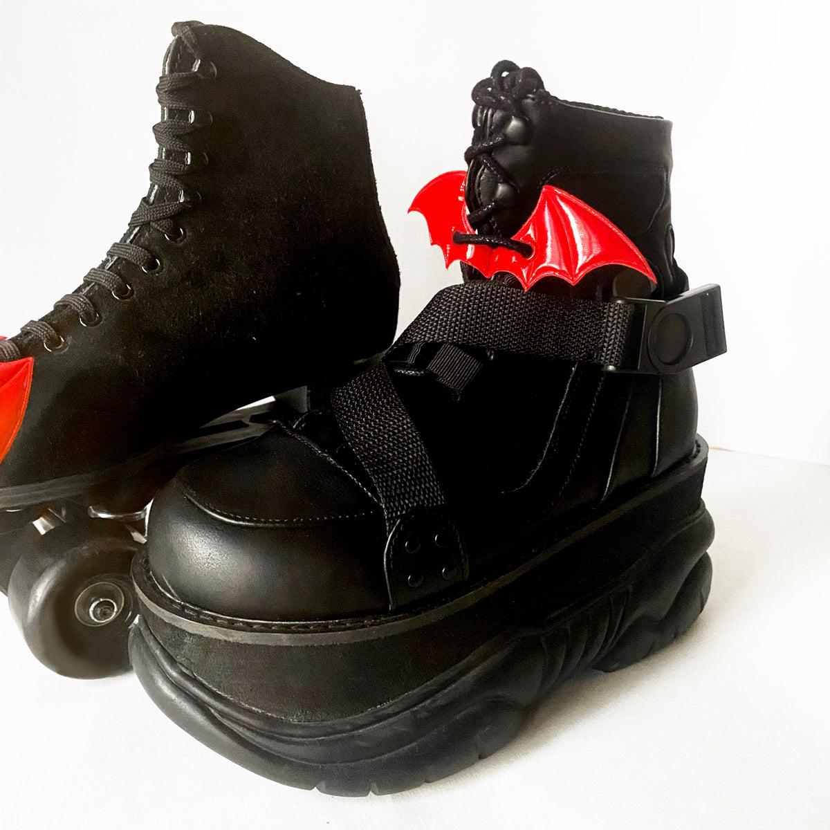 Bat Wing Charms for Shoes and Skates-ESPI LANE