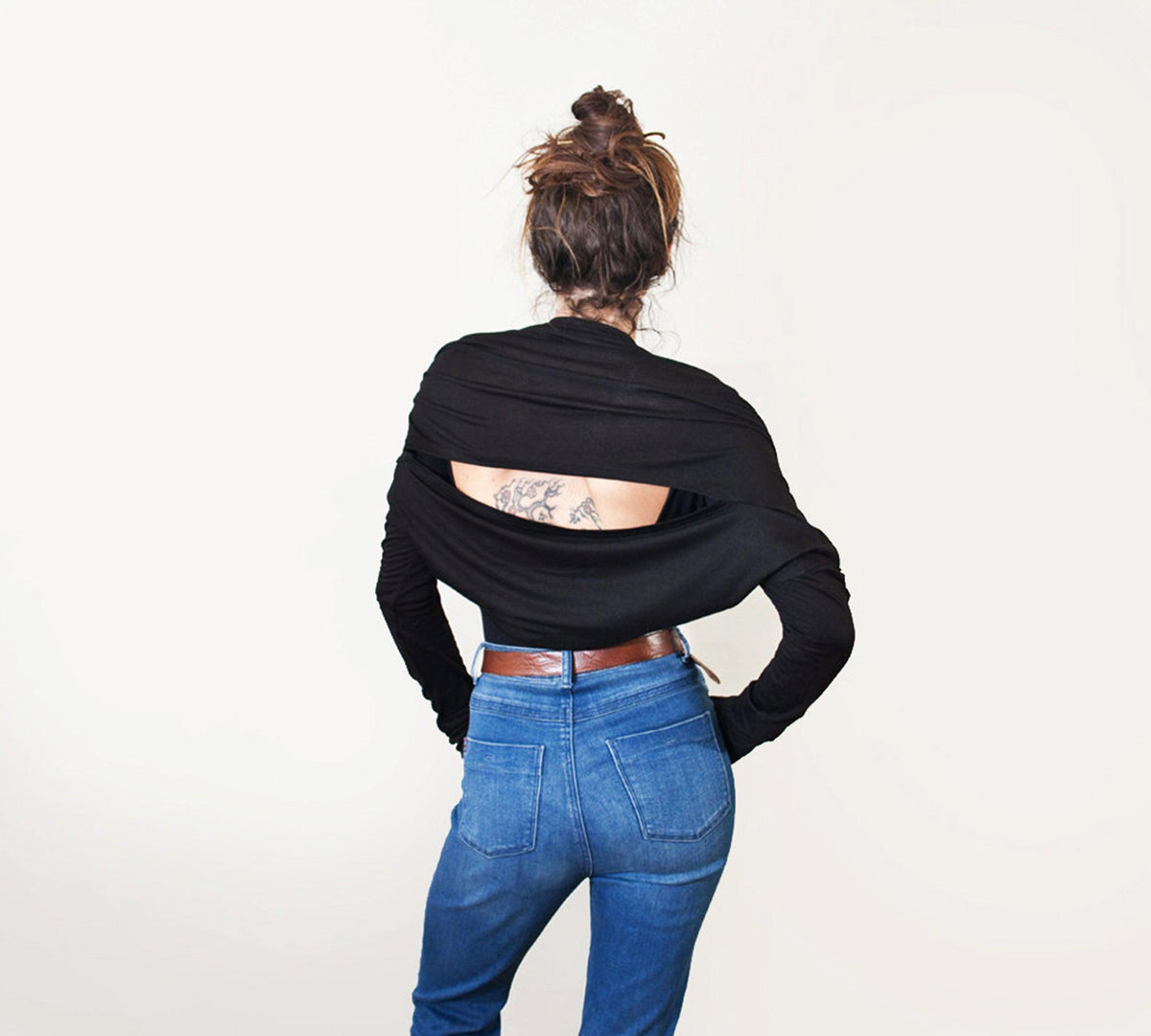 Black Convertible Ballet Top-ESPI LANE