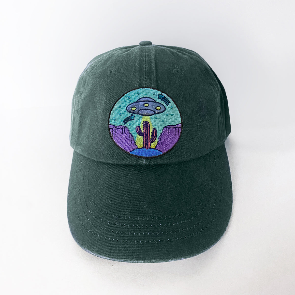 Cactus UFO Alien Low Profile Hat