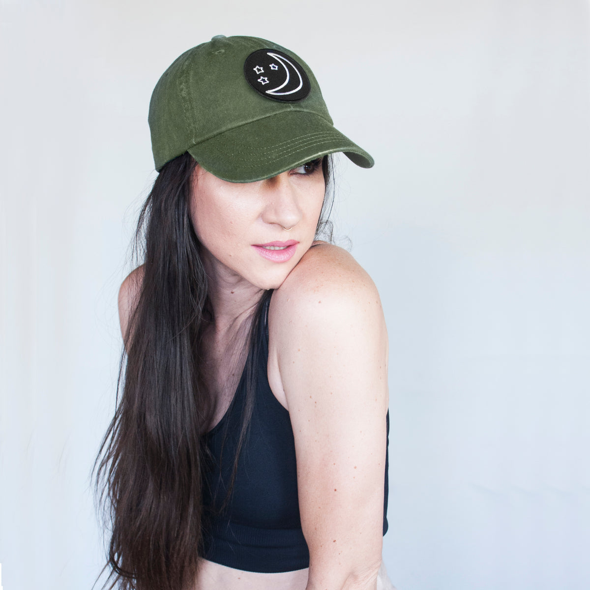 Celestial Moon Low Profile Hat-ESPI LANE