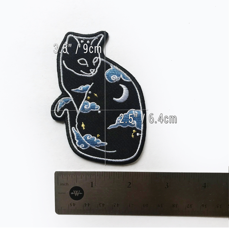 Celestial Night Sky Cat Patch-ESPI LANE