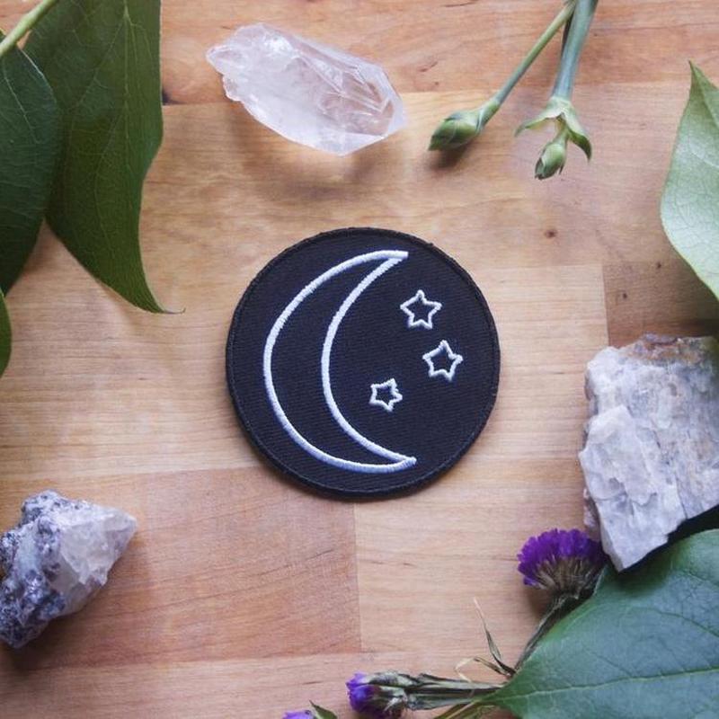 Crescent Moon Celestial Patch-ESPI LANE