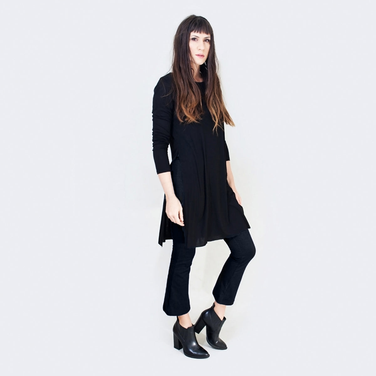 Cropped Flare Pants