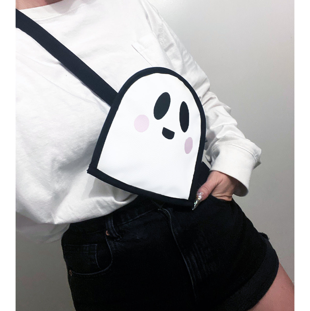 Ghost Spooky Cute Fanny Pack