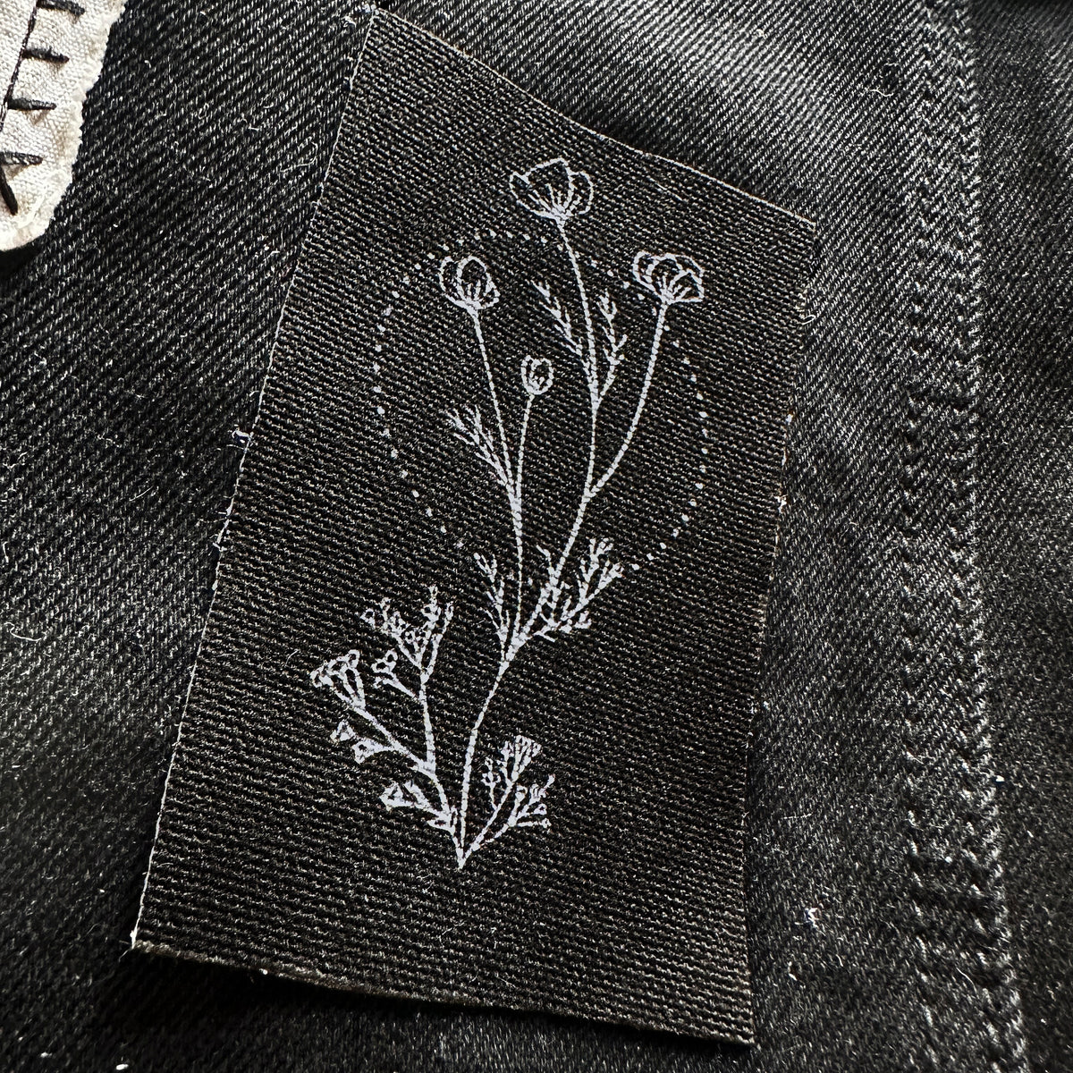 Fabric Flower Sew-On Patch-ESPI LANE