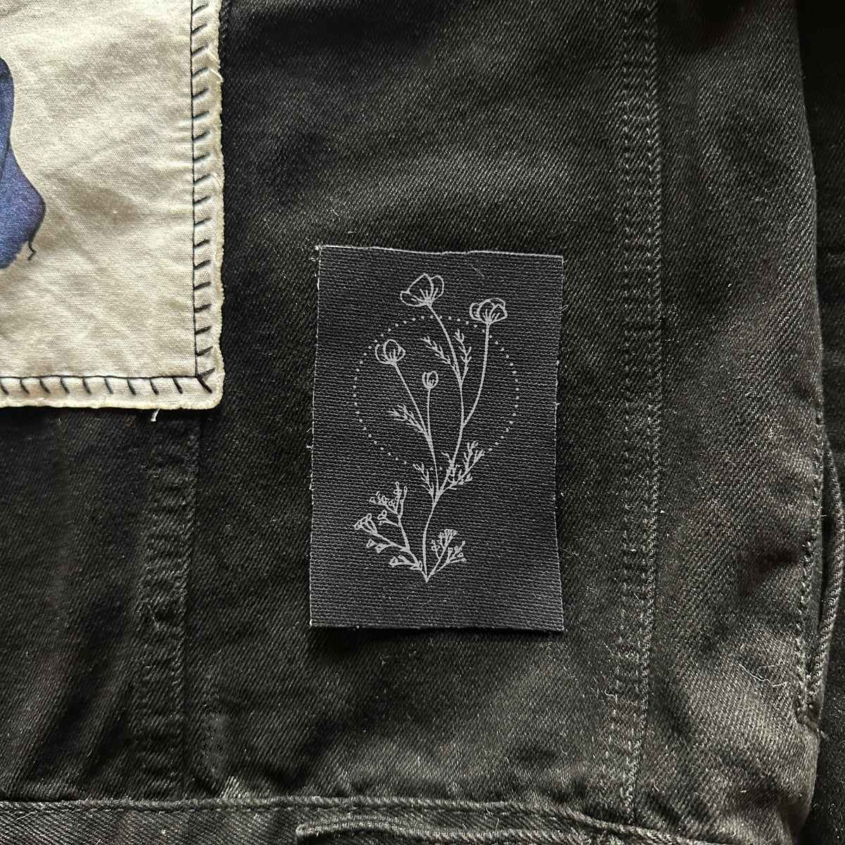 Fabric Flower Sew-On Patch-ESPI LANE