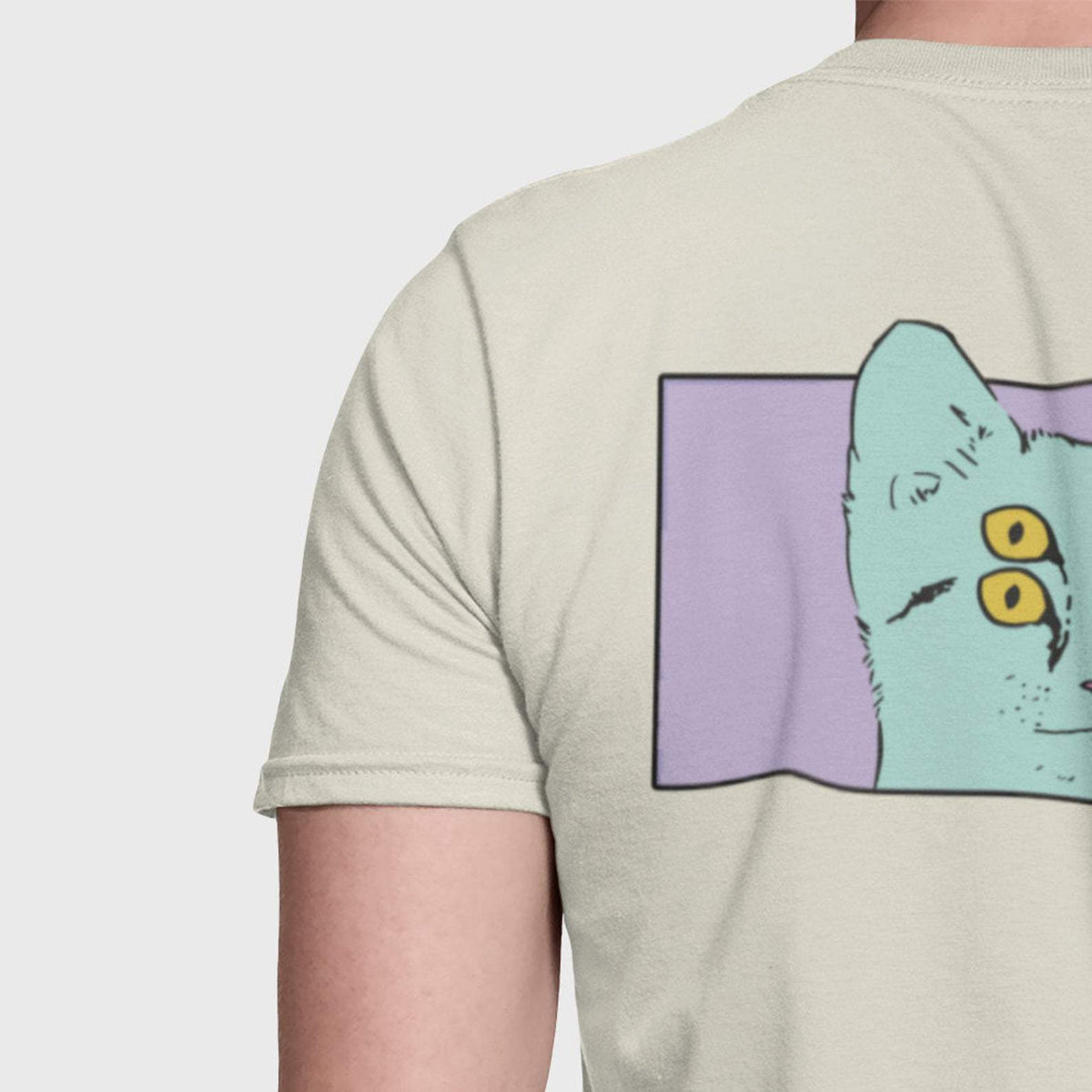 Four Eyed Cat Pocket Tee-ESPI LANE
