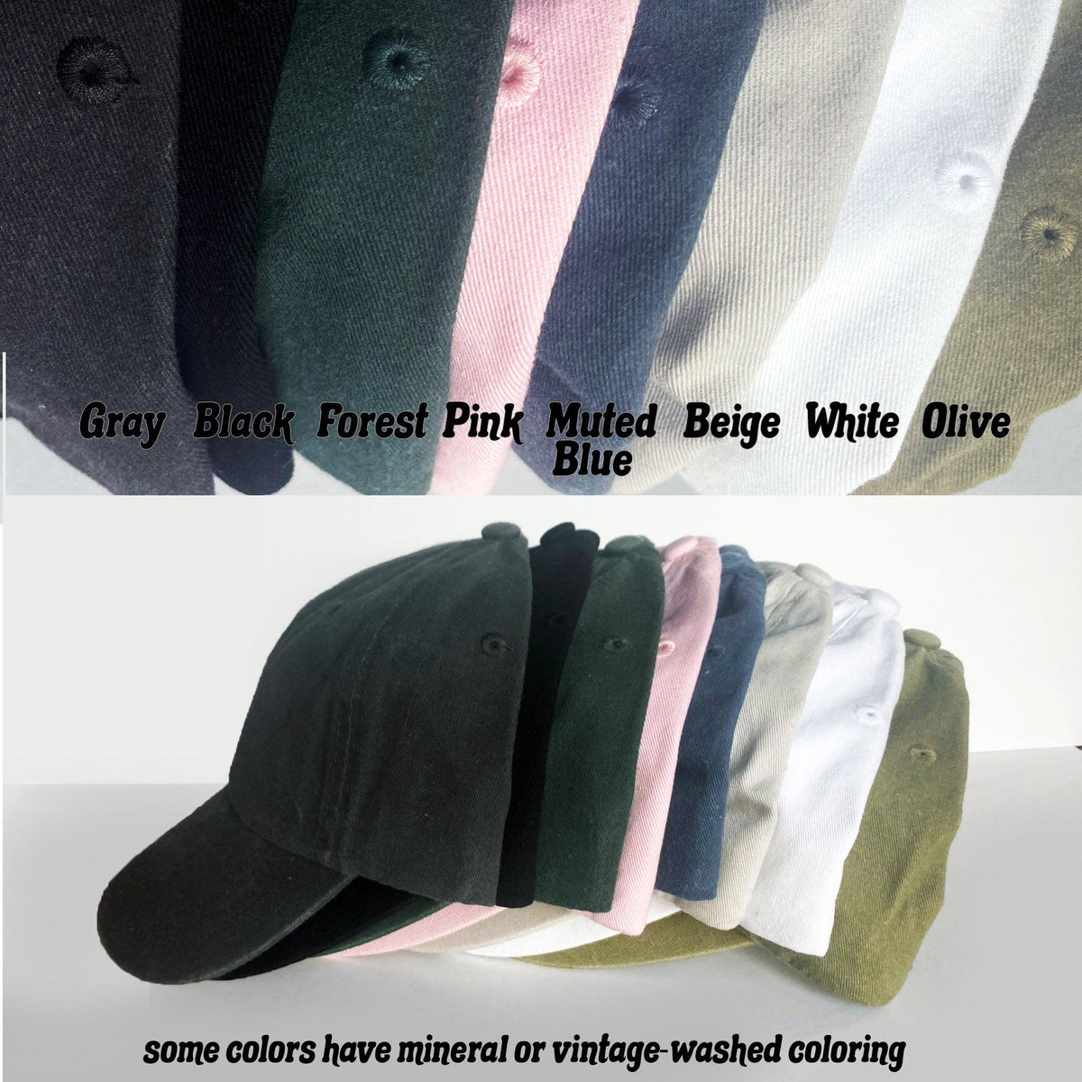 Ghost Embroidered Bat Low Profile Hat-ESPI LANE