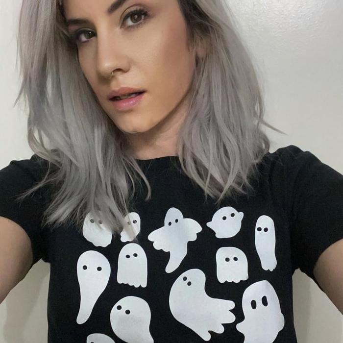 Ghost Graphic Shirt-ESPI LANE