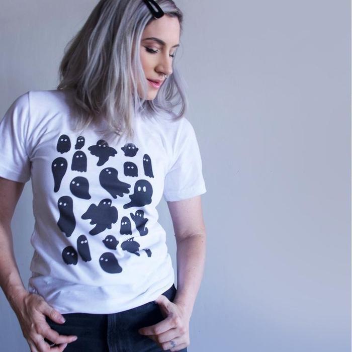 Ghost Graphic Shirt-ESPI LANE