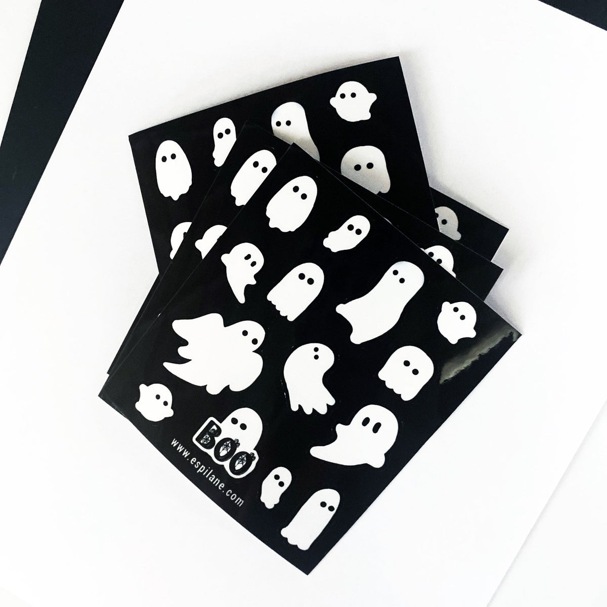 Halloween Ghost Boo Sticker Sheet-ESPI LANE