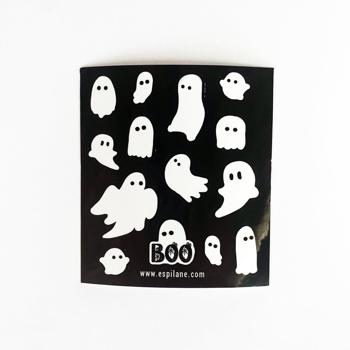 Halloween Ghost Boo Sticker Sheet-ESPI LANE