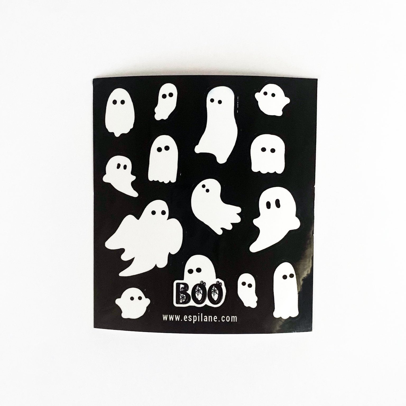 Halloween Ghost Boo Sticker Sheet-ESPI LANE