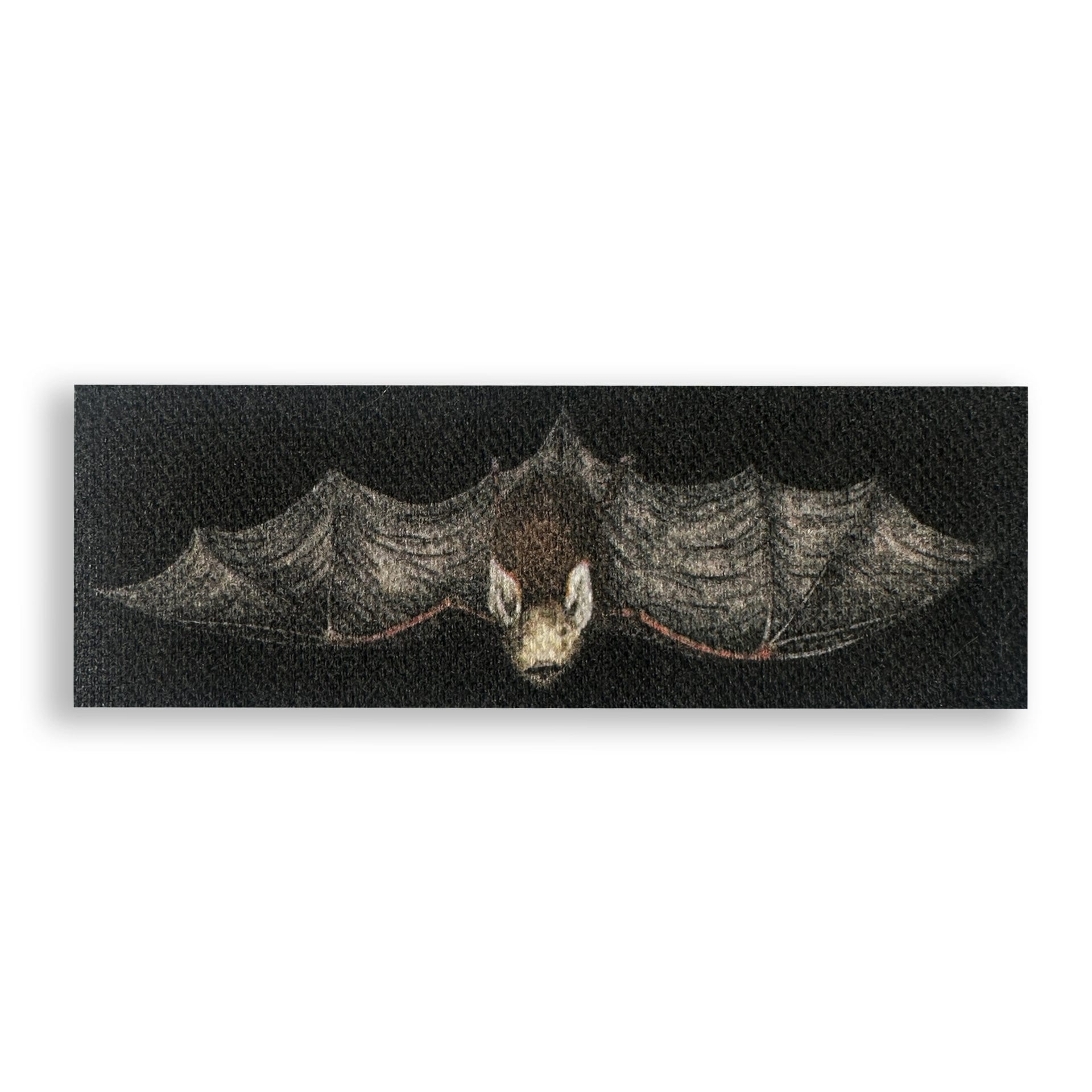 Fabric Sew On Bat Patch | Gothic Accessories Punk DIY Handmade Horror Patches | Medieval Vampire Bats | 5x2"